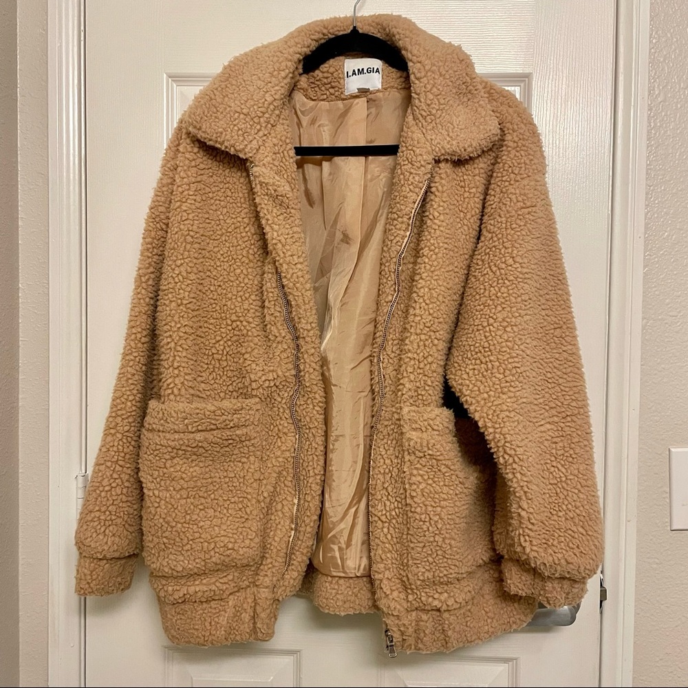 I.AM.GIA pixie teddy coat